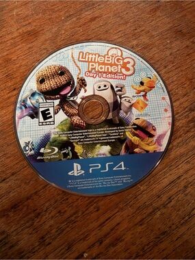 Sony PS4 PlayStation 4 Little Big Planet 3 Day 1 Edition Video Game -  Disc Only